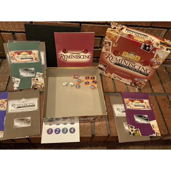 Reminiscing Game Deluxe Master Edition 1940s-1990s Board Game 2-4 Players - Picture 3 of 3